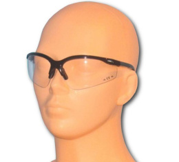 Okulary ochronne przeciw odpryskowe regulowane zauszniki