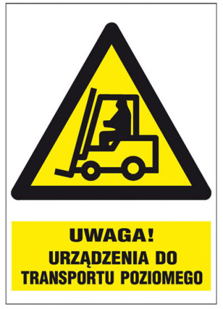 Uwaga! Urządzenie do transportu poziomego