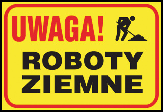 Z-TB20 P 250x350 „Uwaga! Roboty ziemne".