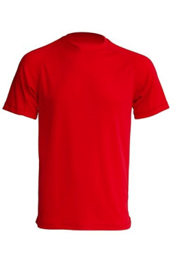 Koszulka męska SPORTMAN Czerwony XL