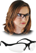 Okulary ochronne przeciwodpryskowe szkła poliwęglanowe ANTI FOG MCR Safety
