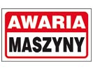 Znak "Awaria maszyny".ZZ-102 P 200X300