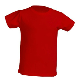 Koszulka dziecięca JHK TSRK 150 kr.rękaw red 12-14