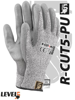 Rękawice antyprzecięciowe poliuretan R-CUT5-PU 10