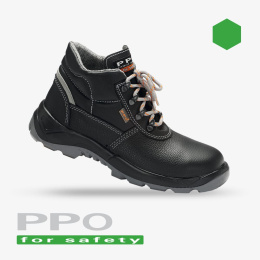 Buty robocze trzewiki z podnoskiem i wkładką antyprzebiciową PPO 363