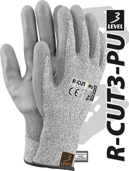 Rękawice antyprzecięciowe R-CUT3-PU BWS 9