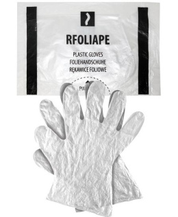 Rękawice ochronne wykonane z folii RFOLIAPE T L