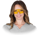 Okulary ochronne przeciwodpryskowe filtr nadfiolet Reis