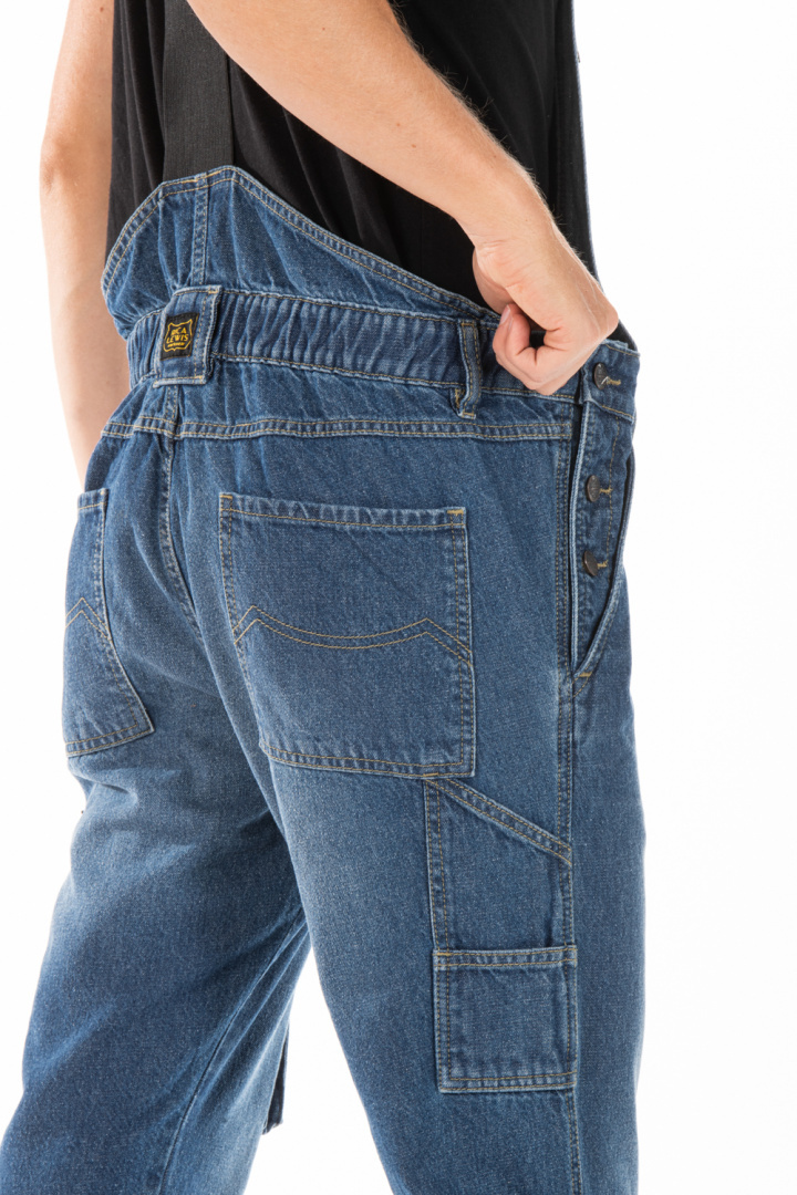 Spodnie ogrodniczki jeans JIMMY