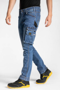 Spodnie robocze jeans stretch JOB