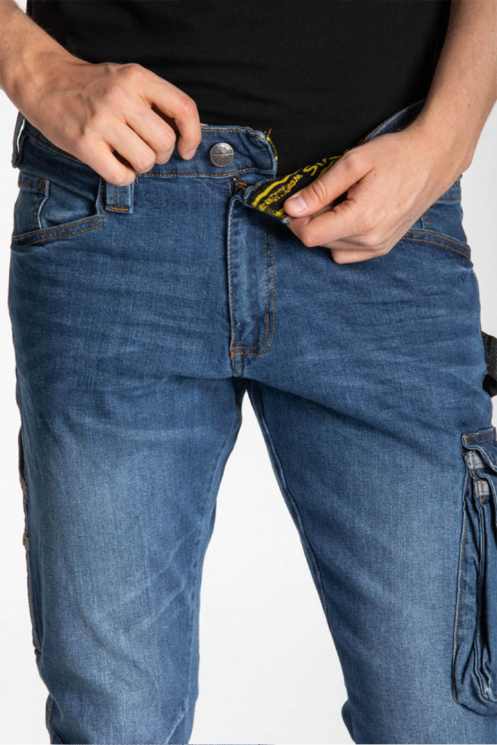 Spodnie robocze jeans stretch JOB