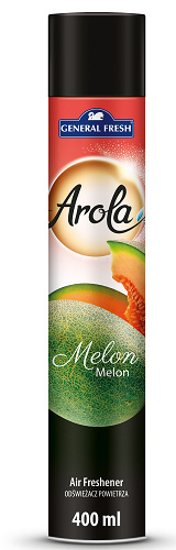 Odświeżacz powietrza w sprayu AROLA zapach melon 400ml
