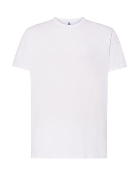 T-shirt koszulka bawełniana męska TSRA Biała 150g rozm. S JHK