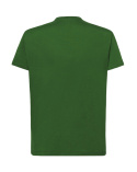 T-shirt koszulka bawełniana męska TSRA zielony butelkowy 150g rozm. S JHK