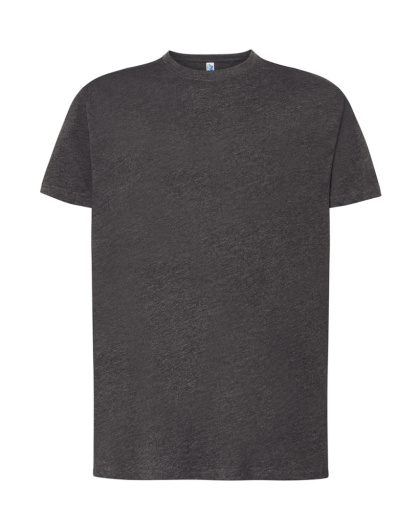 T-shirt koszulka bawełniana męska TSRA Charcoal Heather 150g rozm. L JHK