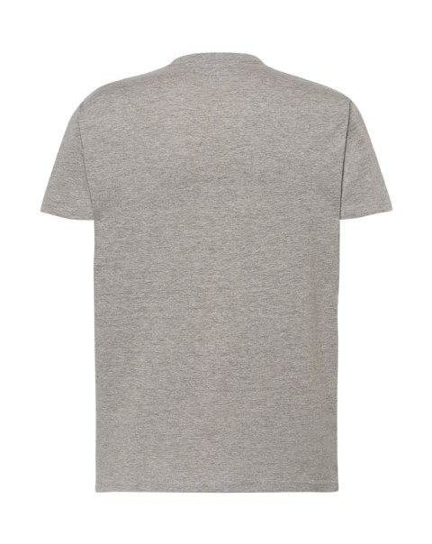 T-shirt koszulka bawełniana męska TSRA Grey Melange 150g rozm. L JHK