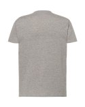 T-shirt koszulka bawełniana męska TSRA Grey Melange 150g rozm. XS JHK