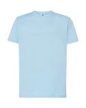 T-shirt koszulka bawełniana męska TSRA Sky Blue 150g rozm. XS JHK