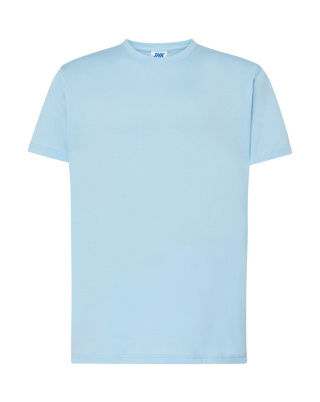 T-shirt koszulka bawełniana męska TSRA Sky Blue 150g rozm. XS JHK