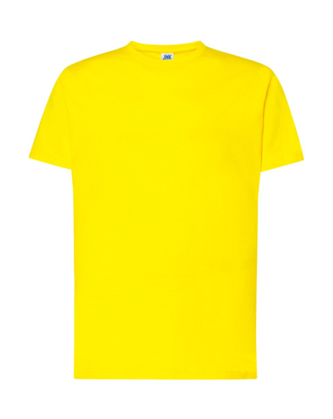 T-shirt koszulka bawełniana męska TSRA Żółty 150g rozm. M JHK