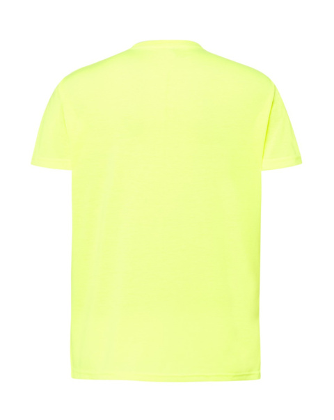 T-shirt koszulka bawełniana męska TSRA Żółty Fluo 150g rozm. XL JHK