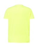 T-shirt koszulka bawełniana męska TSRA Żółty Fluo 150g rozm. S JHK