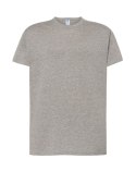 T-shirt koszulka bawełniana męska TSRA Grey Melange 150g JHK