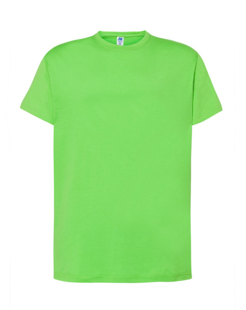 T-shirt koszulka bawełniana męska TSRA Lime 150g JHK