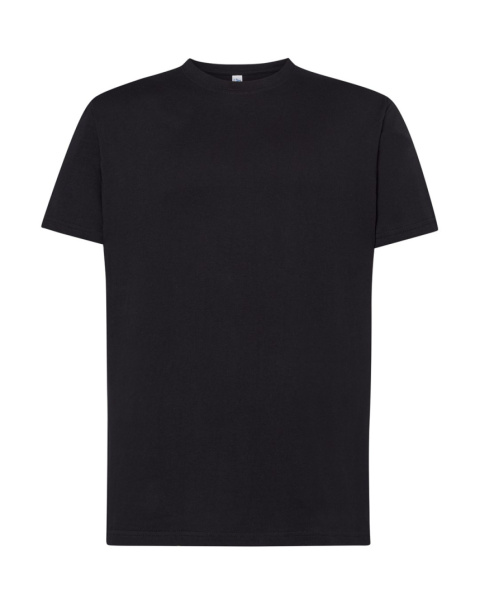T-shirt koszulka bawełniana męska TSRA Czarna 150g JHK