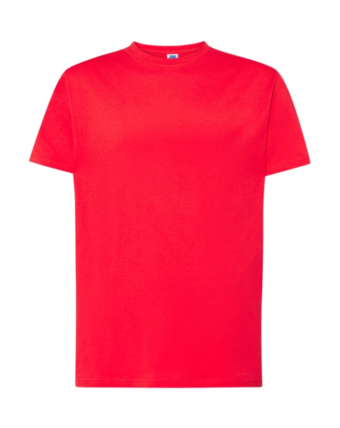 T-shirt koszulka bawełniana męska TSRA Warm Red 150g rozm. S JHK