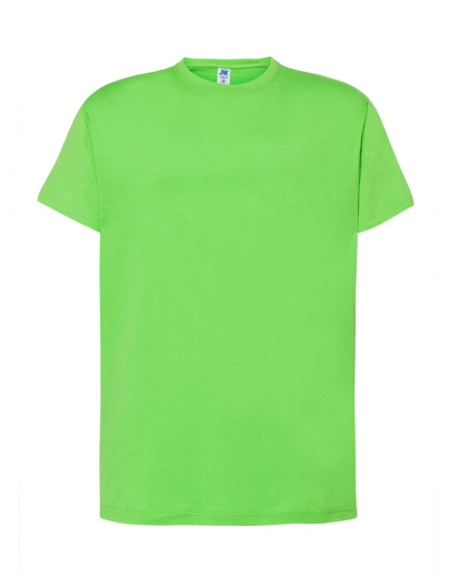 T-shirt koszulka bawełniana męska TSRA Lime 150g rozm. M JHK