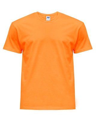 T-shirt koszulka bawełniana męska TSRA Pomarańczowy Fluo 150g rozm. L JHK