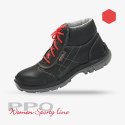 Buty robocze trzewiki damskie z kompozytowym noskiem S3 rozm. 38 PPO 556