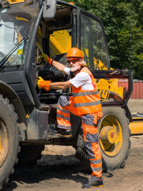 Kamizelka ostrzegawcza KOS-5 pomarańczowa rozm. L Reis