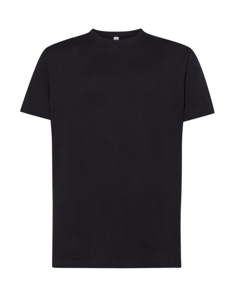T-shirt koszulka bawełniana męska TSRA czarna 190g rozm. XL JHK