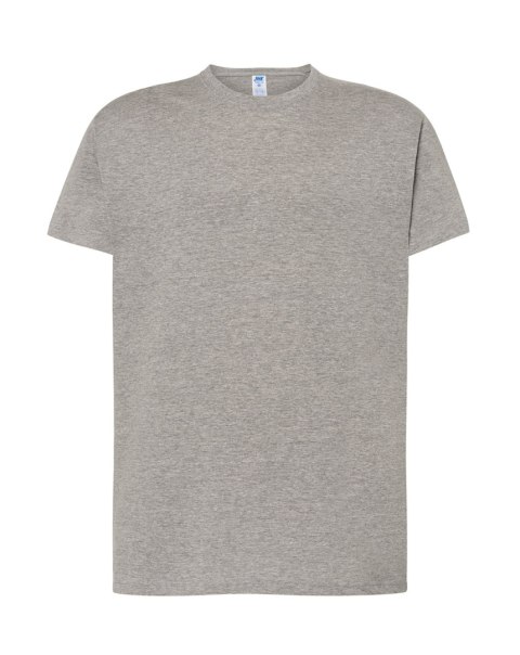 T-shirt koszulka bawełniana męska TSRA grey melange 190g rozm. 3XL JHK