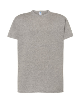 T-shirt koszulka bawełniana męska TSRA grey melange 190g rozm. XXL JHK