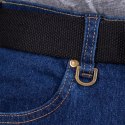 Spodnie wykonane z elastycznego jeansu rozm. 50 niebieskie Reis