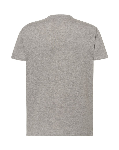 T-shirt koszulka bawełniana męska TSRA grey melange 190g rozm. L JHK