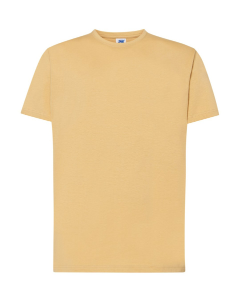 T-shirt koszulka bawełniana męska TSRA piaskowy 190g rozm. L JHK