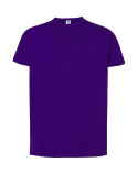 T-shirt koszulka bawełniana męska TSRA purpurowy 190g rozm. L JHK