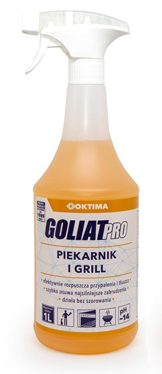 Płyn do czyszczenia grilla i piekarnika 1 L Goliat PRO Oktima