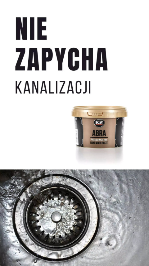 Pasta BHP do mycia rąk cytrynowy zapach ABRA 500ml K2