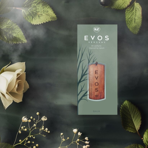 Zapach do auta damski zawieszka drewniana EVOS GRACE Gaia K2
