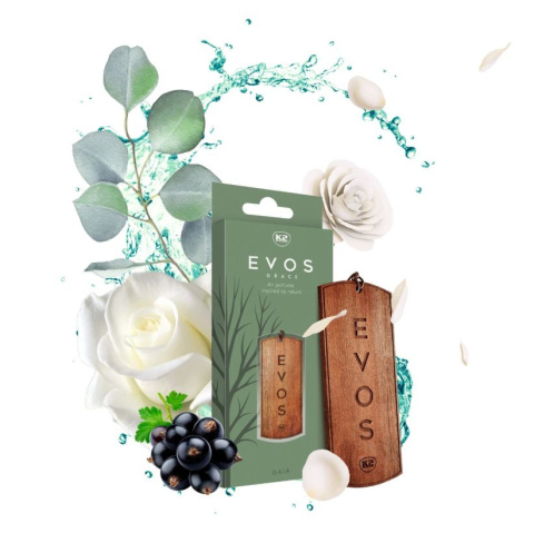 Zapach do auta damski zawieszka drewniana EVOS GRACE Gaia K2