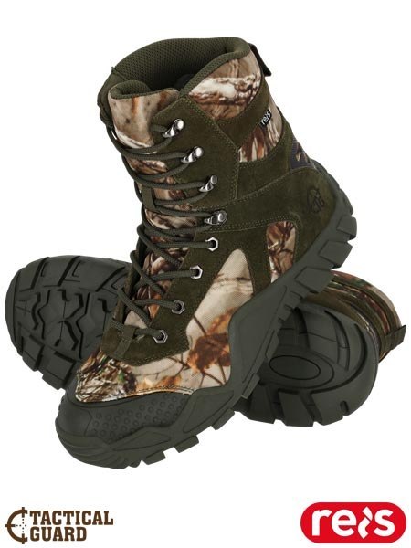 Buty męskie Tactical Guard – Zamszowe trzewiki do survivalu i dla leśników REIS