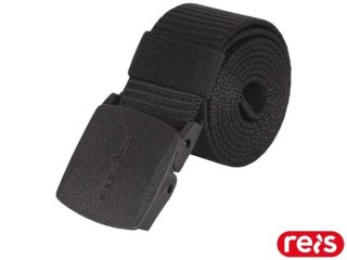 Pasek do spodni poliestrowy - plastikowa klamra, 120cm REIS
