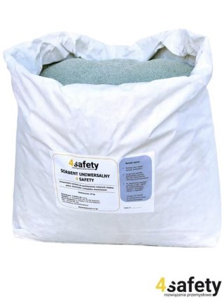 Sorbent sypki nierozpuszczalny uniwersalny 20kg 4 SAFETY