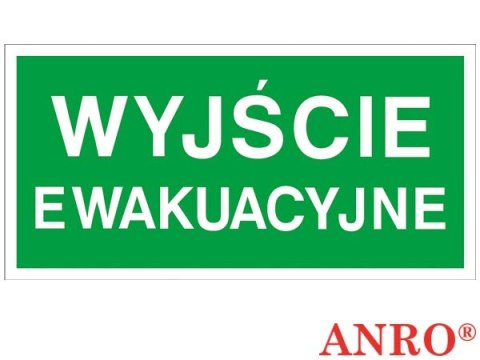 ZNAK BEZPIECZEŃSTWA ANRO