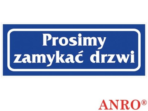 ZNAK BEZPIECZEŃSTWA ANRO